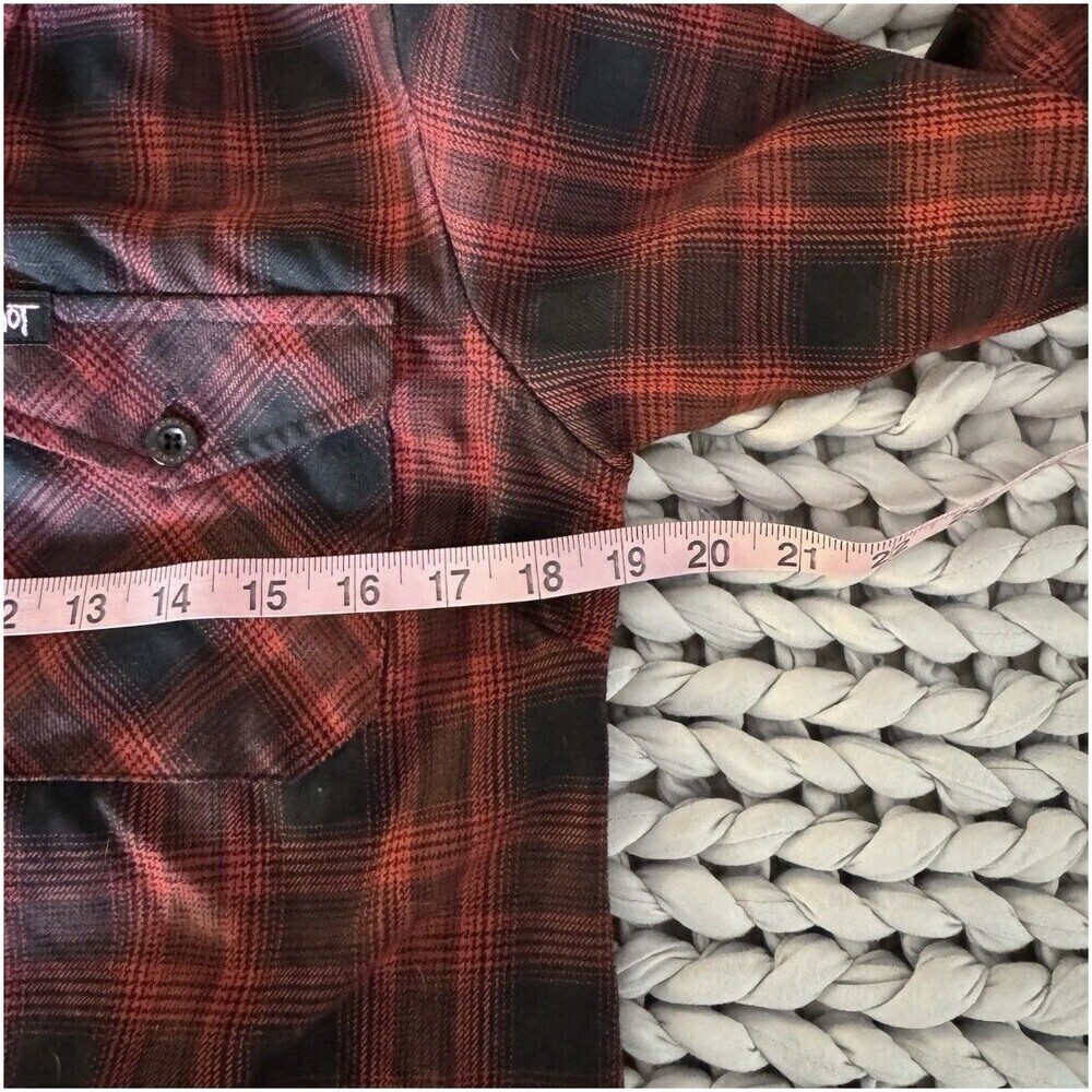 DIXXON Flannel 24th Anniversary Self Titled Album The Slipknot Women’s Sz Medium - Picture 8 of 9